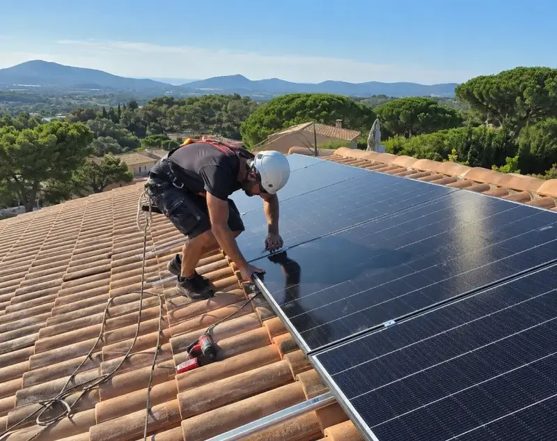Installateur panneaux solaires Misérieux — pose photovoltaïque sur toiture
