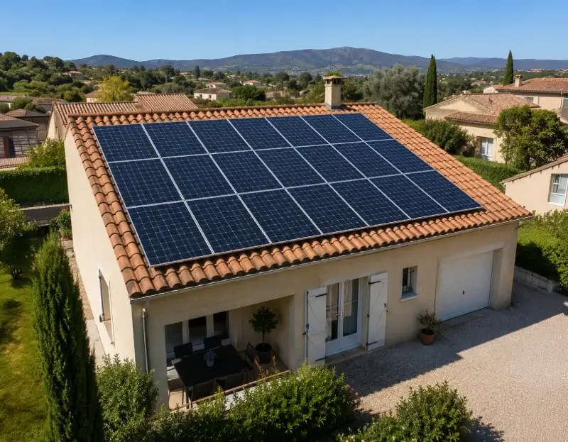 Prime à l'autoconsommation panneaux solaires Misérieux — aide financière de l'État